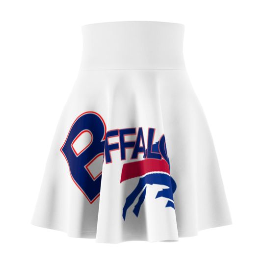 Discover Buffalo Bills Skater Skirt: Sporty Game Day Outfit