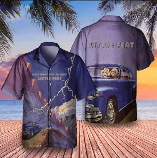 Discover Little Feat Feats Don't Fail Me Now 1974 Album Hawaiian Shirt