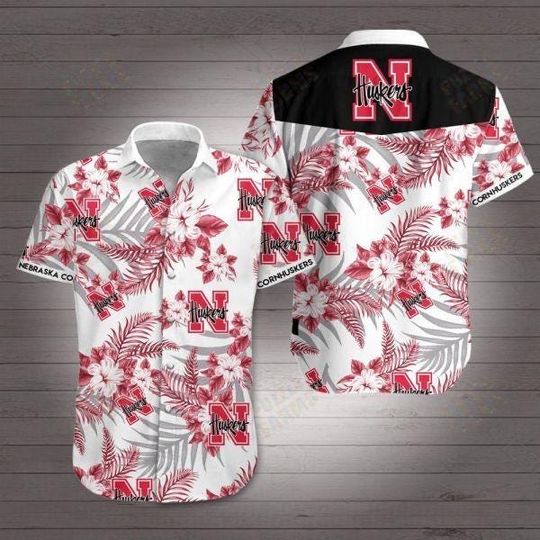 Discover Nebraska Cornhuskers Hawaiian Shirt, Huskers Aloha Shirt, Cornhuskers Fan Gift