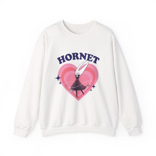 Hornet - Hollow Knight Pop Art Heart Sweatshirt