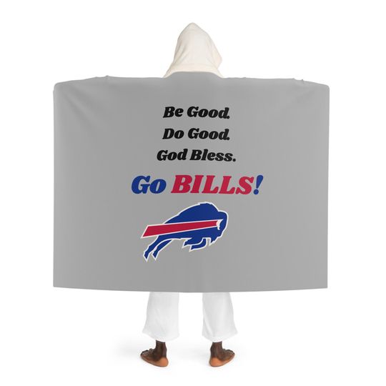 Discover Buffalo Bills Hooded  Blanket, football Fan Gift
