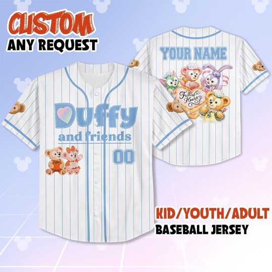Discover Duffy and Friends Jersey, Disney Duffy and Friends Family Jerseys