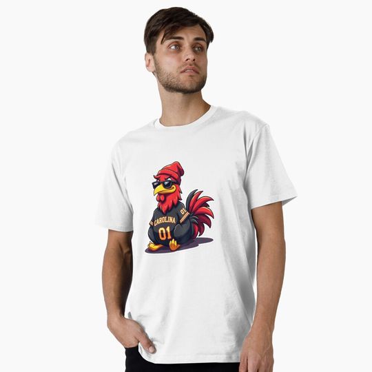 Discover Carolina Gamecock - The Relaxed Mascot Premium T-Shirt