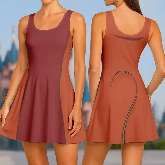 Discover Jag Mouse Cosplay Costume Skater Dress, Cinde Costume Dress, Jag And Gus Halloween Costume, Dress For Her