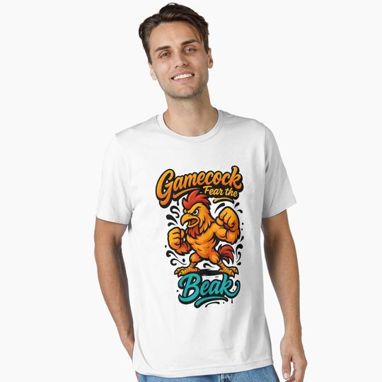 Discover Women & Men Graphic Gamecock Essential T-Shirt, Gift for Fan