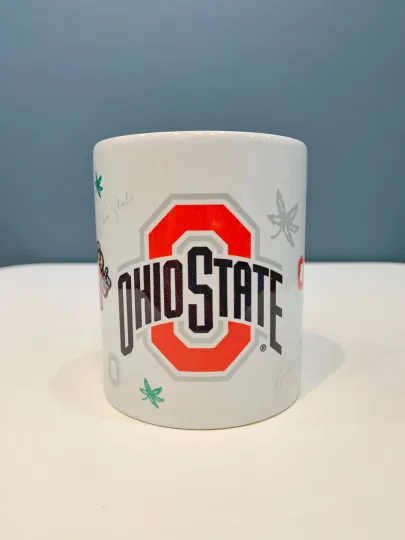 Discover football Team Logo Ohio State Buckeyes Cup Coffee Mug 13oz