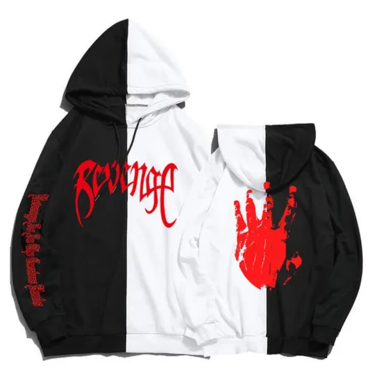 Xxxtentacion Revenge Hoodie Rapper Streetwear , Hip Hop Vintage Hoodie, Gift For Fan