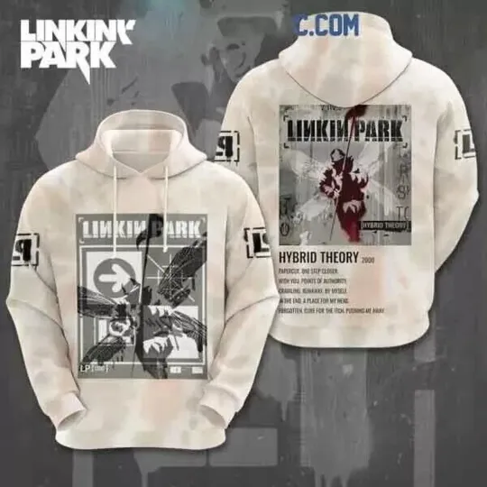 Discover Linkin Park Hybrid Theory New Version Hoodie For Fan All Over Print Hoodie, Gift For Fan
