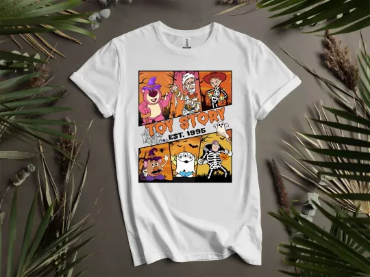 Toy Story Halloween T-Shirt Est. 1995 Unisex Men Women