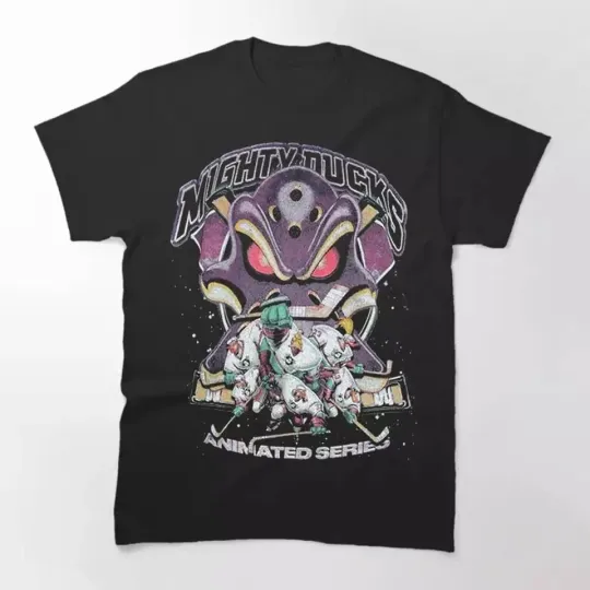 Mighty Ducks Animated Series Vintage Unisex T-Shirt