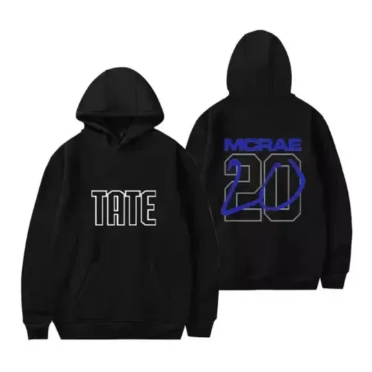 Discover Tate Rosner McRae 2024 World Tour Double Sided Hoodie for Fans