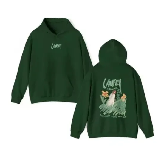 Laufey Bewitched Tour 2024 Double Sided Hoodie Men Women