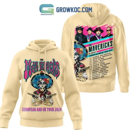 The Mavericks European And UK Tour 3D Hoodie, Gift For Fan