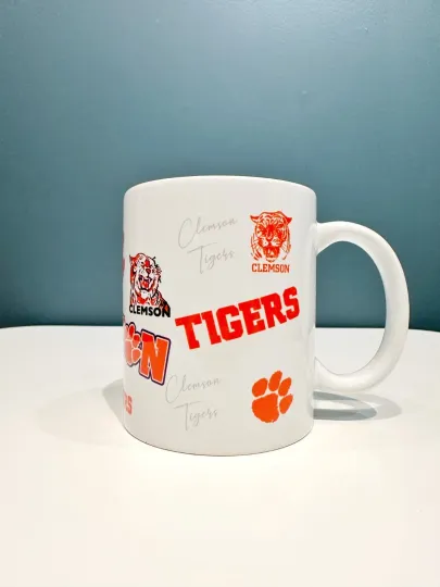 NCAA Team Clemson Tigers football Cup Coffee Mug