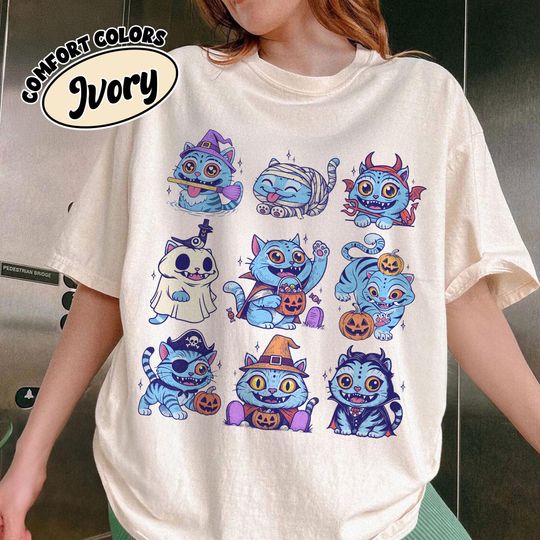 Kpop Hunter Tiger Halloween Season Shirt Comfort Colors, Derpy Tiger And Bird Cute Spooky T Shirt, Saja Girls KPDH Tee, Kpop Movie Fan Gift