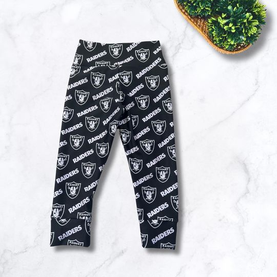 Las Vegas Raiders Football Fan Pants Leggings Gender Neutral