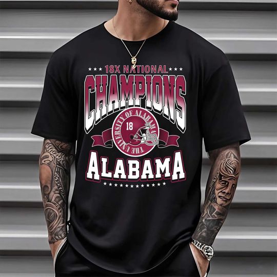 Discover Albm Crimson Tide Glory Graphic T-Shirt, NCAA Football Fan Tee, Vintage College Sports Shirt, Unisex Team Pride Apparel