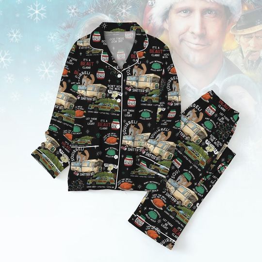 Discover Christmas Griswold Pajamas Set, Christmas Vacation Pajamas Family, National Lampoons Shirt, Christmas Movie Pjs For Women, Gift For Fan