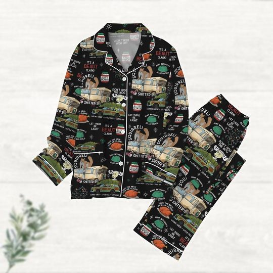 Discover Griswold Christmas Pajamas Set, National Lampoon Holiday Pajamas, Christmas Vacation Pajamas Family, Retro Xmas Movie Pjs, Gift For Fan