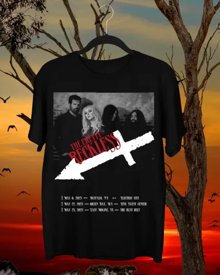 Discover The Pretty Reckless Tour 2025 T-Shirt Unisex