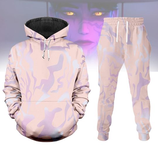 Kpop Demon Hunters Jinu Carnival Halloween Cosplay Costume, Jinu Hoodie, Men Joggers, Saja Boys Pullover Shirt, Halloween Gift For Him