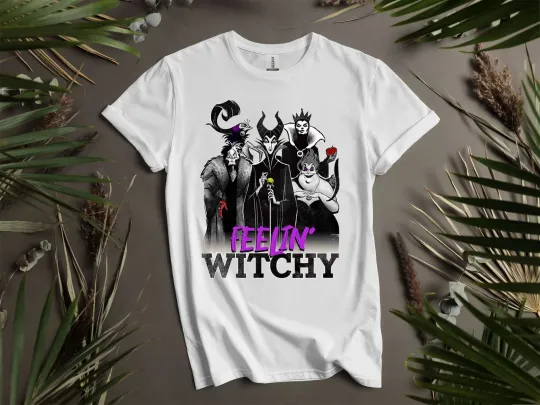 Discover Disney Villains Halloween Feeling T-Shirt Men Women Unisex