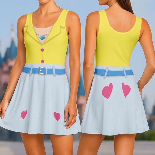 Romance Saja Boys Costume Skater Dress, Romance Saja Women Dress, Romance Saja Cosplay Shirt, Kpop Demon Hunters Dress, Gift For Her