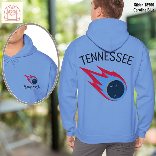 Tennessee Custom Name Hoodie, Tennessee Personalized Hoodie, Custom Pocket Hoodie, Football Spirit Mom, Front/Back Custom Shirt