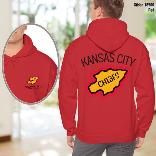 Discover Personalized Kansas City Hoodie - Custom Text, KC Team Spirit Mom Football Shirt