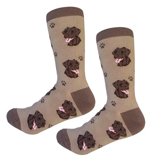 Discover Labrador Chocolate Dog Socks, Gift Ideas for Pet Lovers