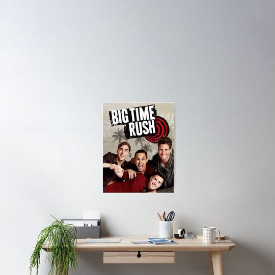 Discover Big Time Rush Poster – Unique Music Wall Print for Collectors and Fans