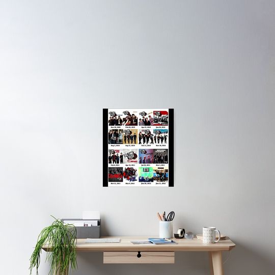 Discover Band famous pictures logo poster Poster