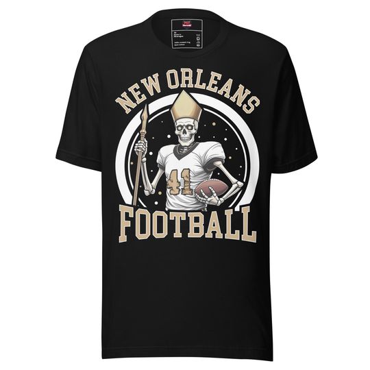 Discover New Orleans Football T-Shirt Vintage Retro Football Fan Gift NOLA Sports Apparel