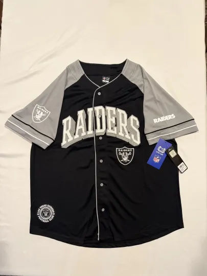 Raiders Baseball Jersey