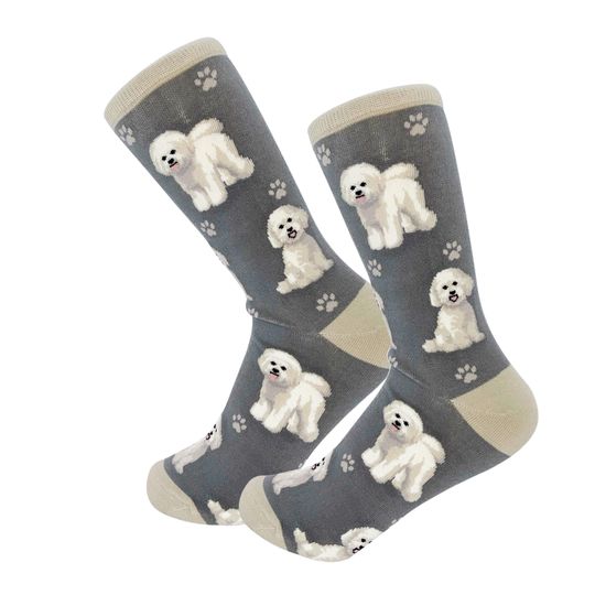 Bichon Frise Dog Socks, Gift Ideas for Pet Lovers
