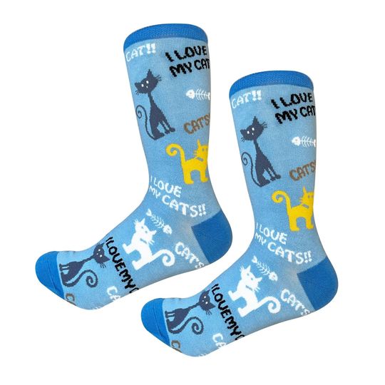 Discover I love my Cat Socks, Gift Ideas for Pet Lovers