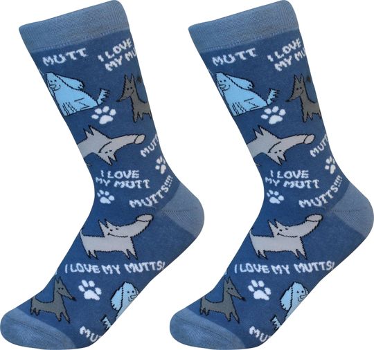 Discover I Love My Mutt Socks, Gift Ideas for Pet Lovers
