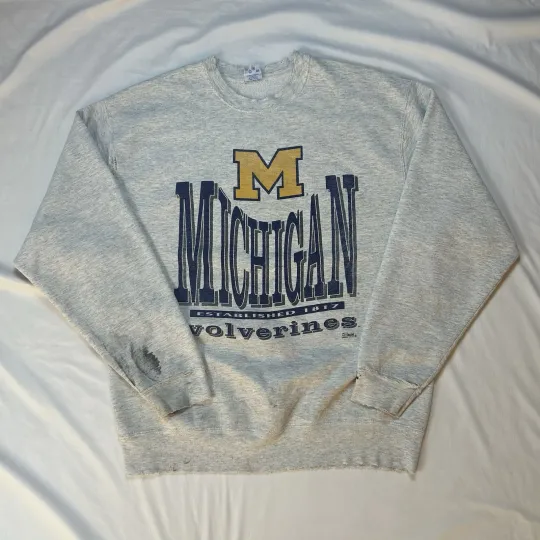 Vintage Michigan Wolverines NCAA Sweatshirt