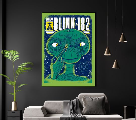 B182 Gig Poster Print, One More Time Tour