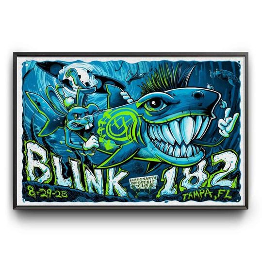 B182 Missionary Impossible Tour In Tampa FL On August 29 2025 Poster