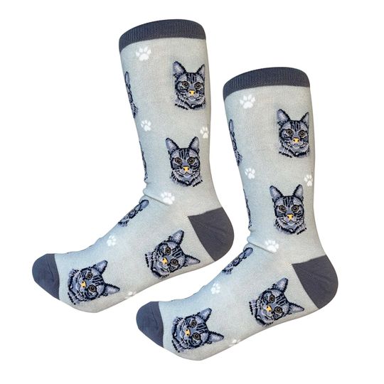 Discover Tabby Cat Socks, Gift Ideas for Pet Lovers