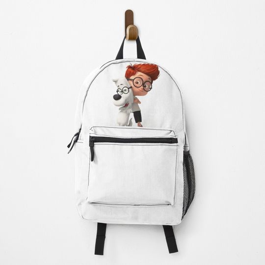 Discover Mr. Peabody and Sherman Cartoon Design Backpack