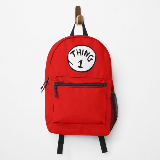 Discover Thing 1 t-shirt, unisex shirt, funny shirts, life quote t-shirts Backpack