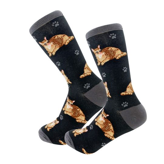 Discover Tabby Cat Socks, Gift Ideas for Pet Lover