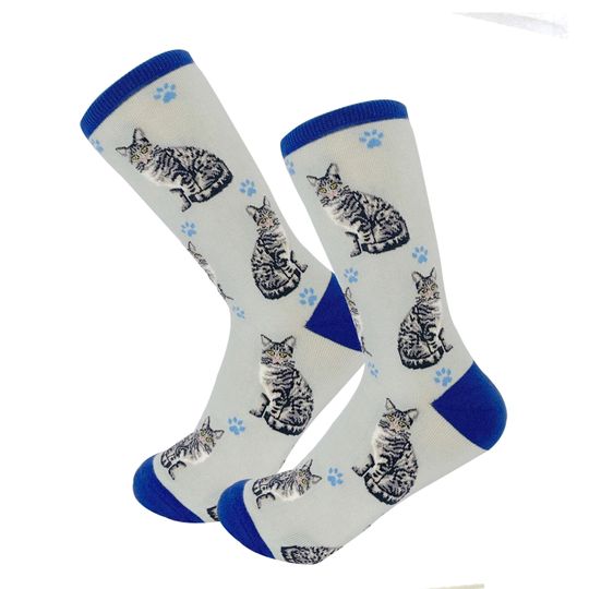 Discover Tabby Cat Socks, Gift Ideas for Pet Lover