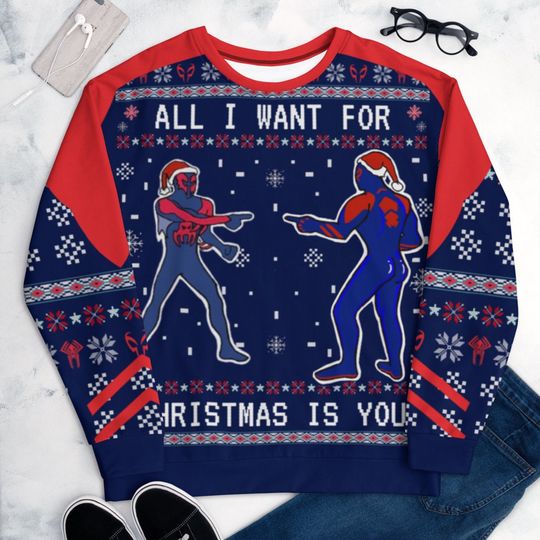 Miguel OHara Spider-Man 2099 Unisex Christmas Sweater