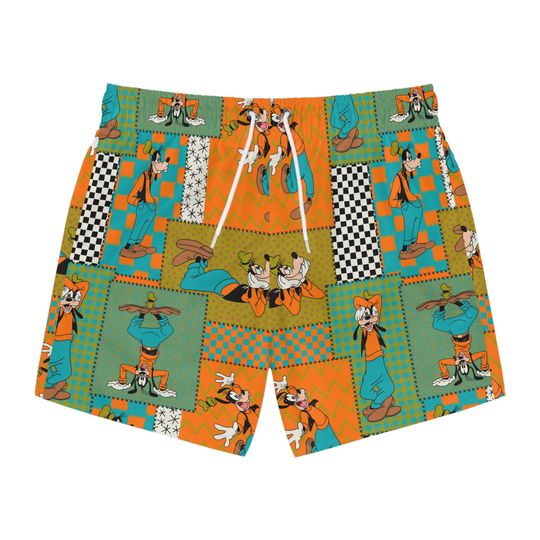 Discover Disney Goofy Movie Men's Beach Shorts