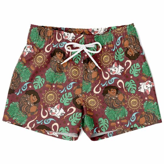 Disney Moana Men's Beach Shorts