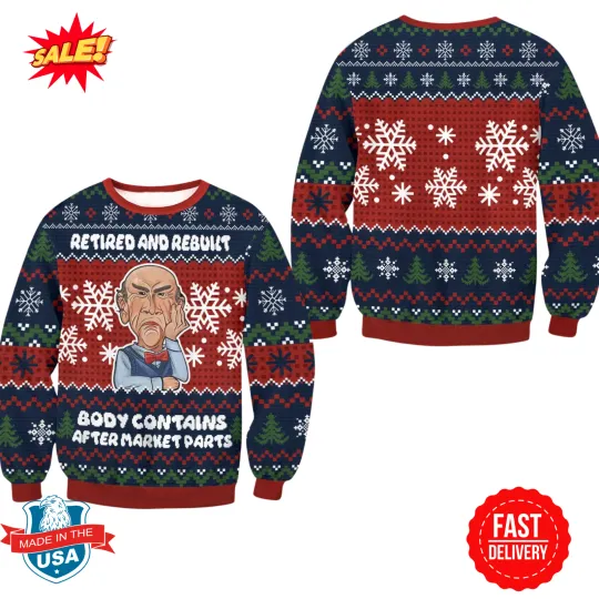 Discover J Dunha Retired and Rebuilt Ugly Sweater