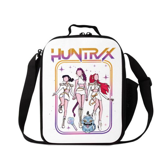 Kpop Demon Hunters Huntrix Lunch Bag Insulated Food Container Kids Bag